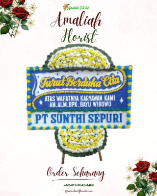 Papan Bunga Duka di Salahuddin